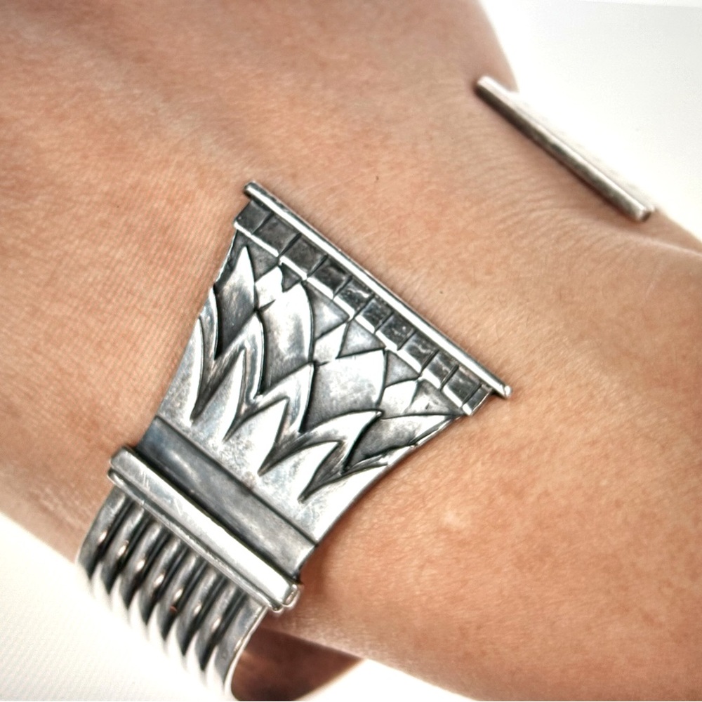 Mignon Faget Colonnade sterling cuff bracelet